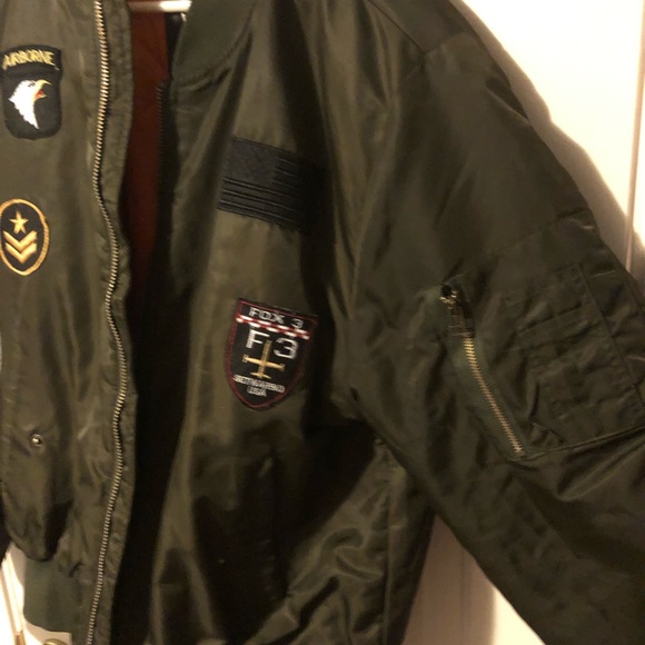 US Airborne Bomber Jacket - Picture 6 of 6